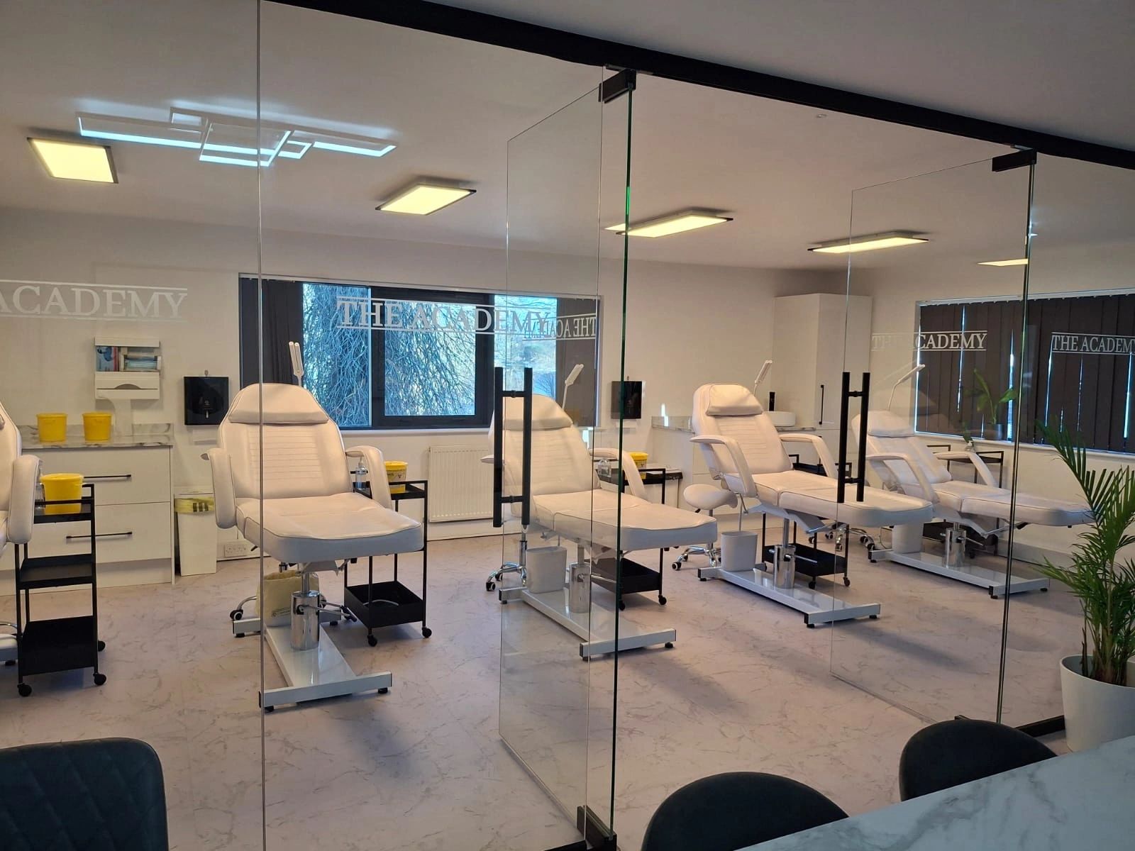 Interior of BIAD's The Academy Space in Cannock — a furnished clinical training and conference venue for exclusive hire